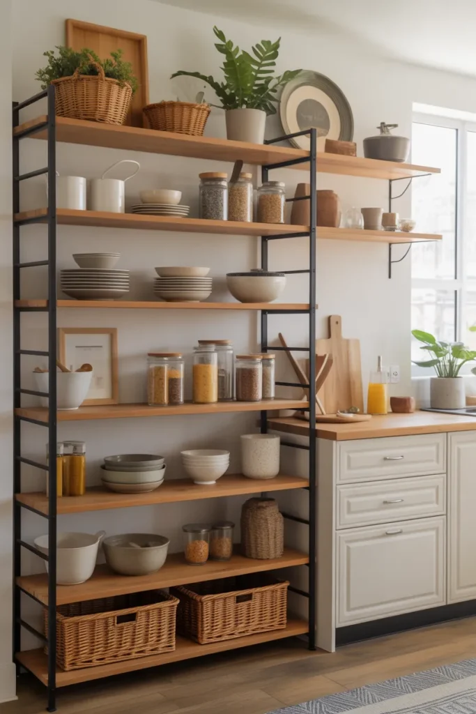 Free‑Standing Kitchen Shelving Units