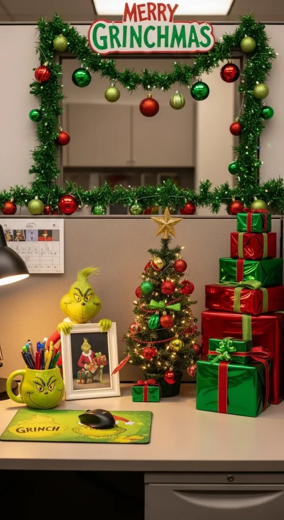 Fun Grinch Decorations for Your Office