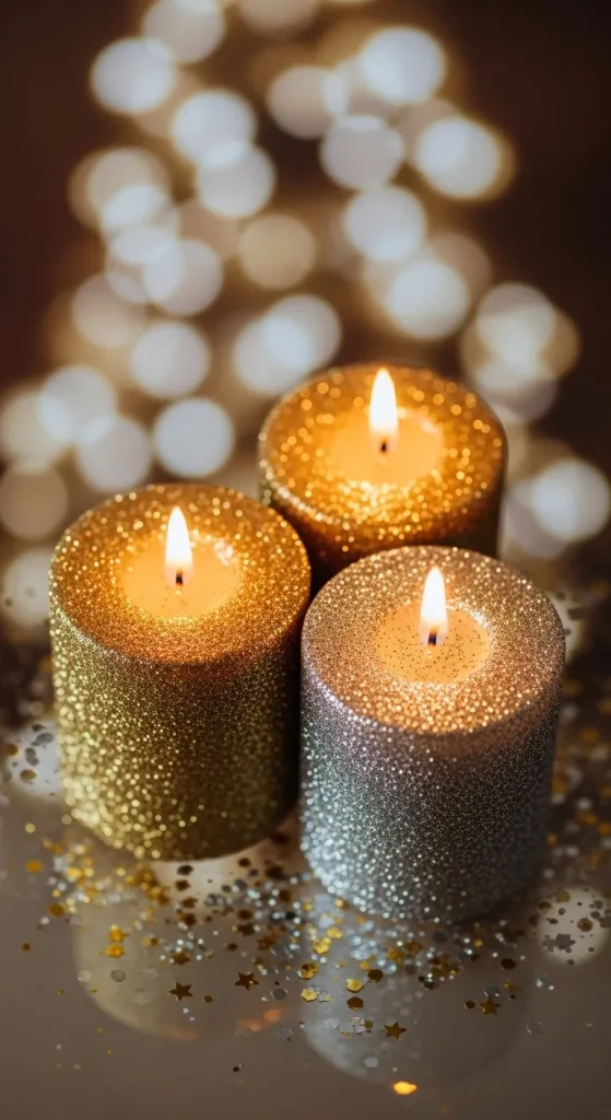 Glitter Shine Candles – Add Some Glam