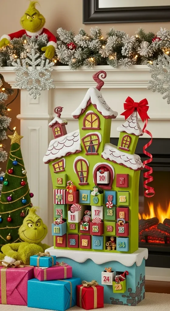 Grinch Inspired Advent Calendar for the Family 2