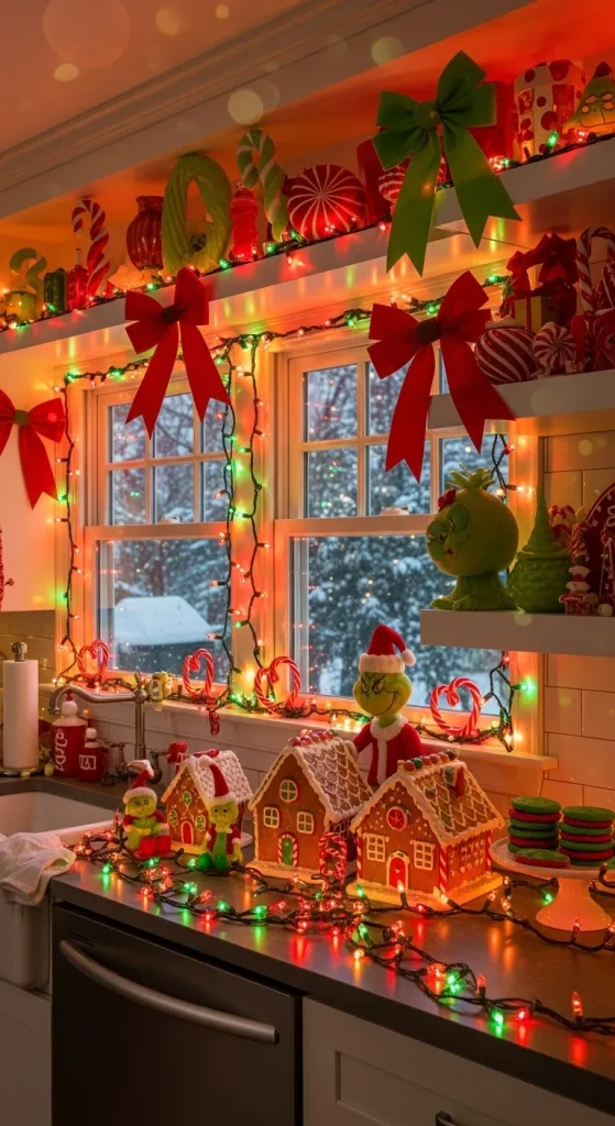 Grinch-Themed Lighting