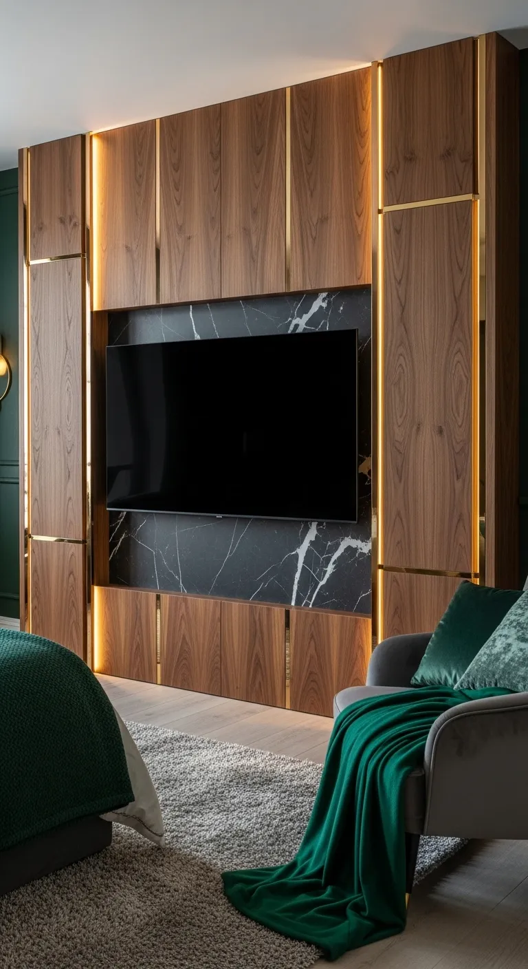 Luxury-Inspired Bedroom TV Solutions