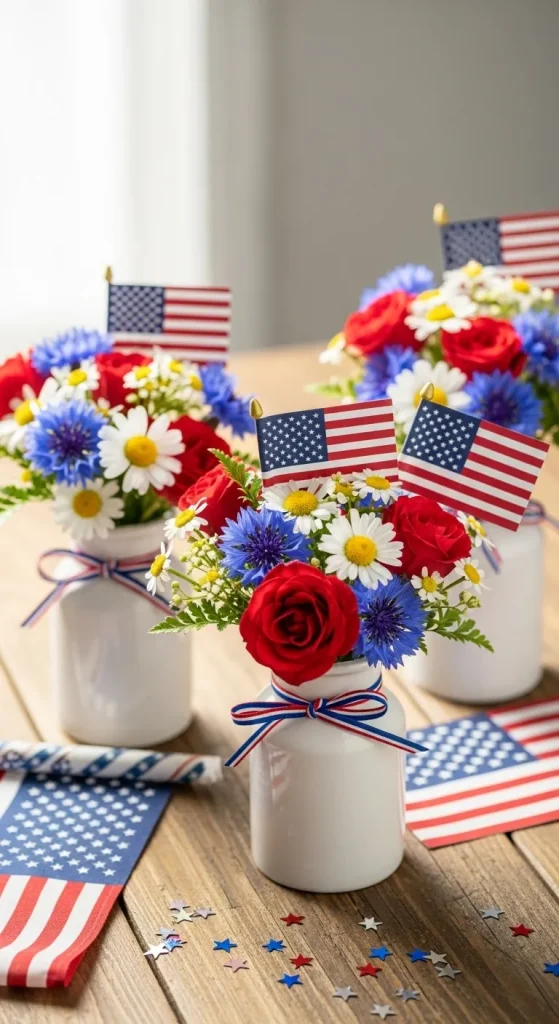 Mini Flag Vases