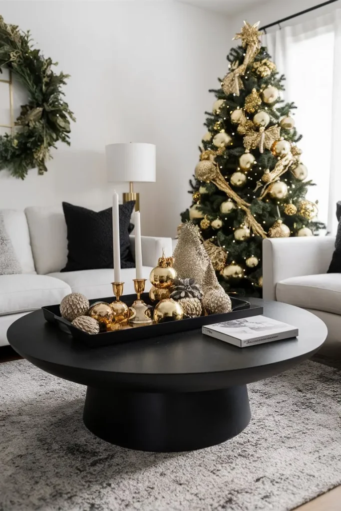 Modern Black & Gold Luxe