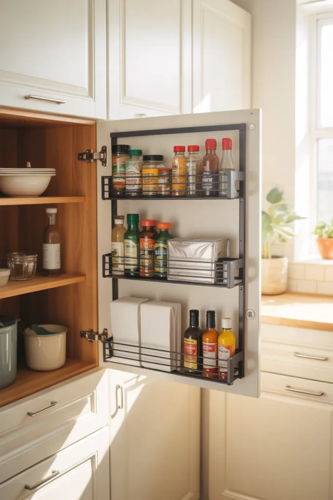Modern Cabinet Door Racks