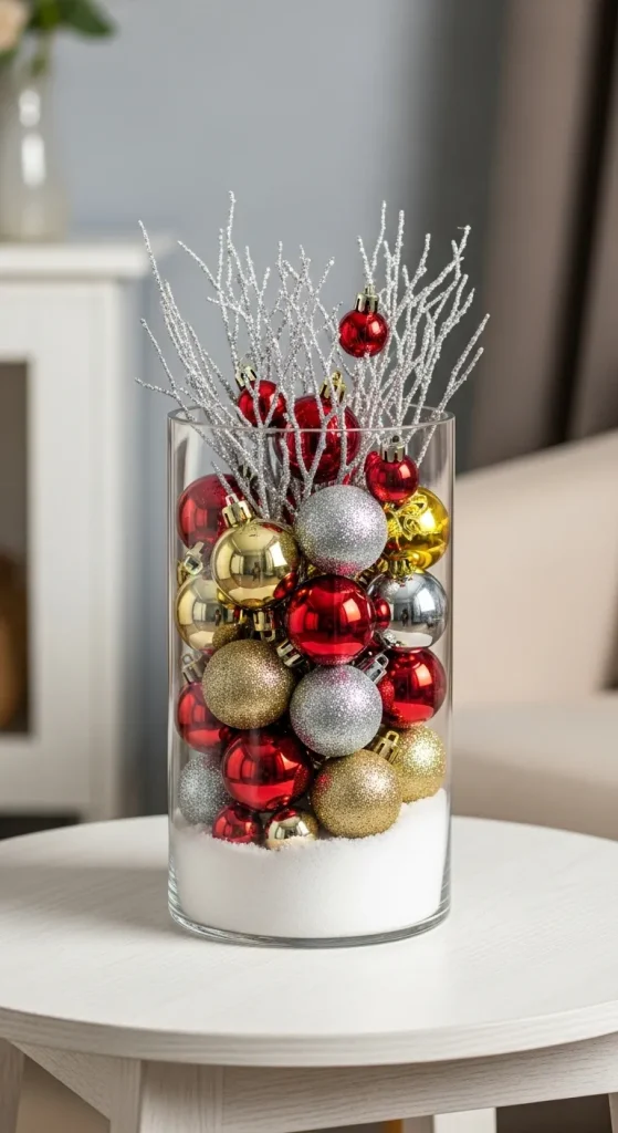 Modern Glass Vase Centerpiece