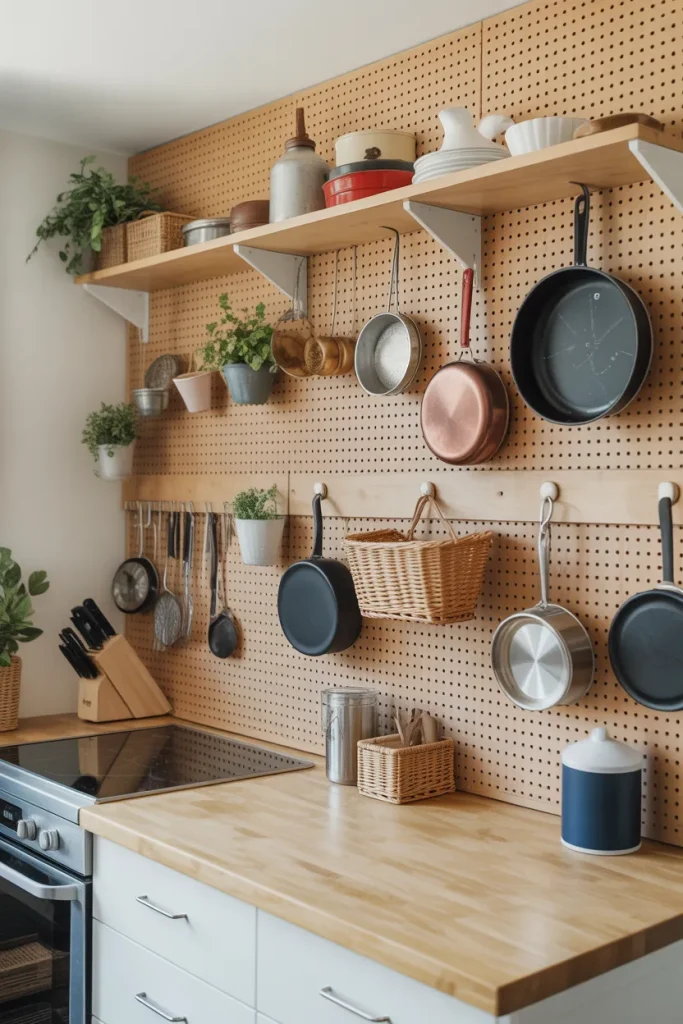  Pegboard Storage Walls