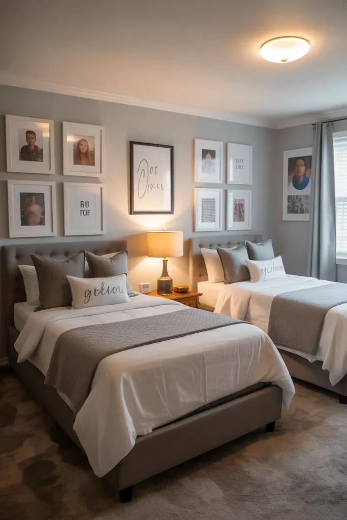 Personalized wall art for each occupant