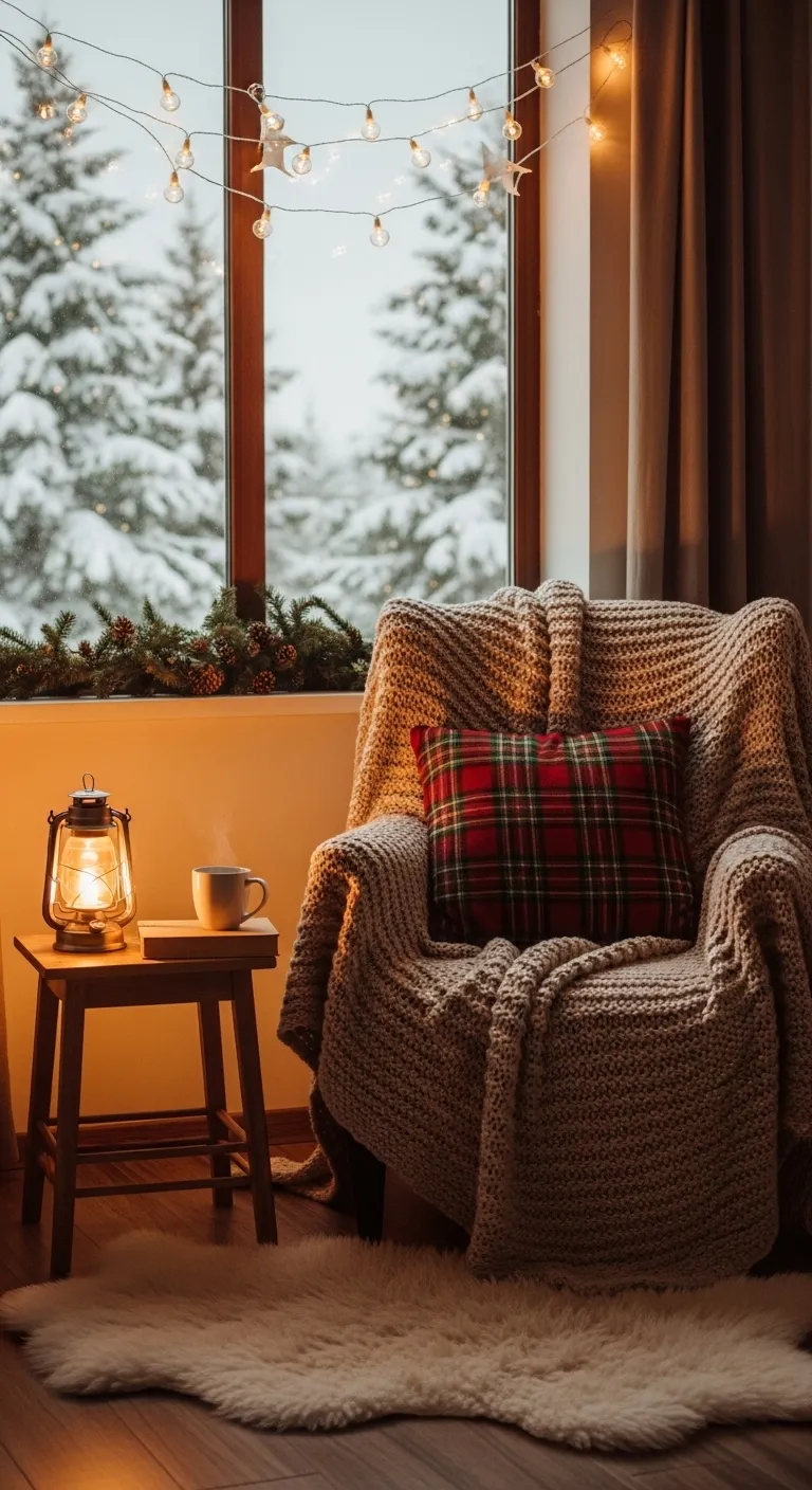 Rustic Reading Corner for Quiet Moments