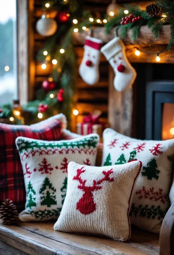  Cozy knit pillow covers