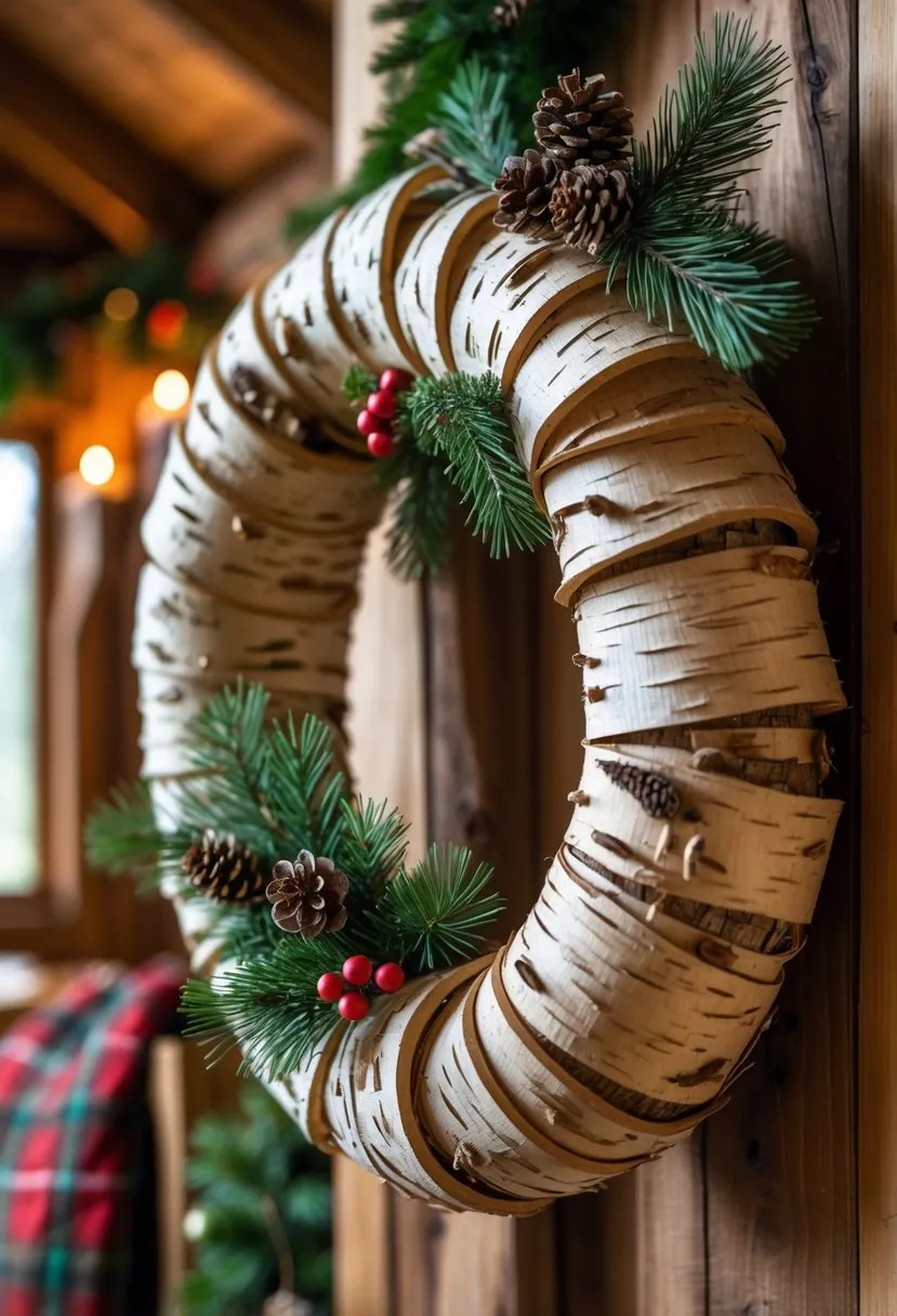  Birch bark wreaths