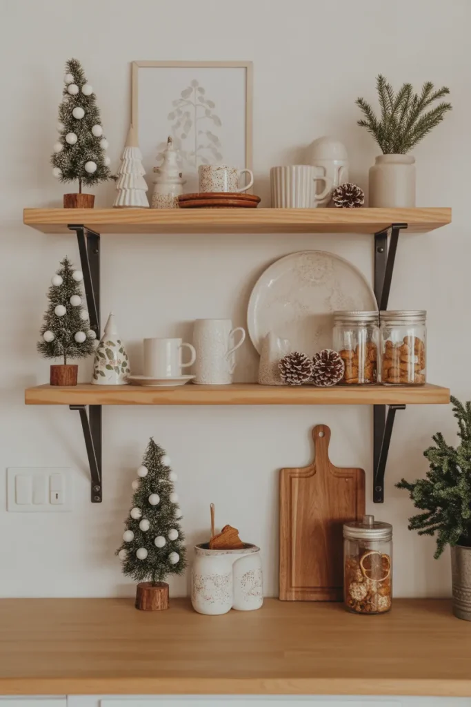  Seasonal Shelf Displays for a Cozy Kitchen