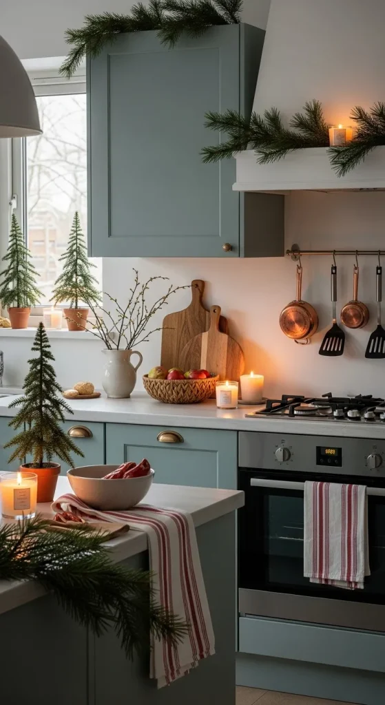 Simple Ways to Decorate Your Kitchen for Christmas