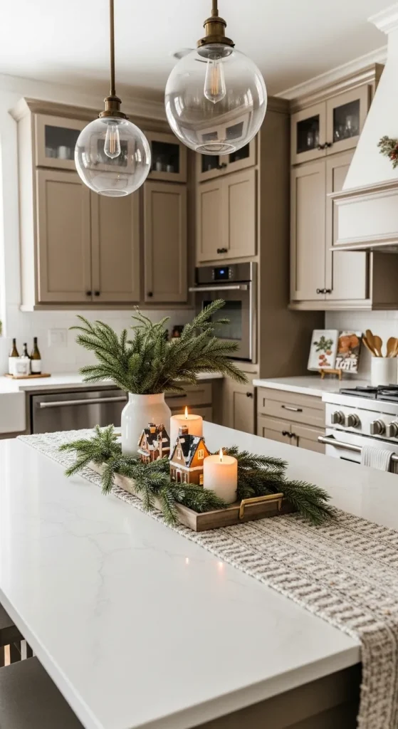 Styling Your Kitchen Island for the Holidays
