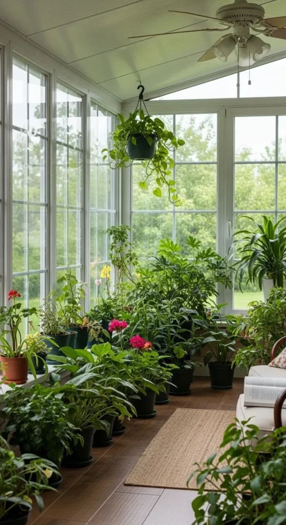 Sunroom with Indoor Garden 15 11zon