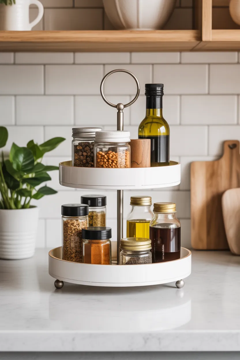  Tiered Counter Organizers