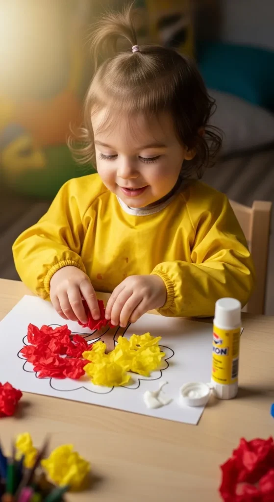 Tissue Paper Fall Tree