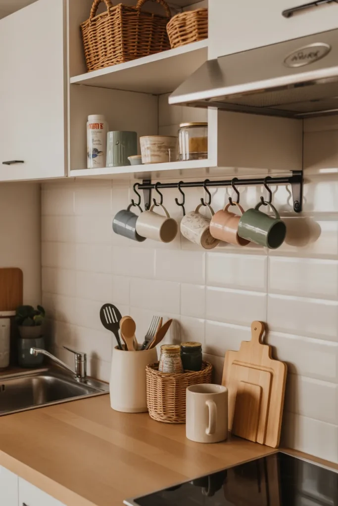 Under‑Cabinet Storage Hooks