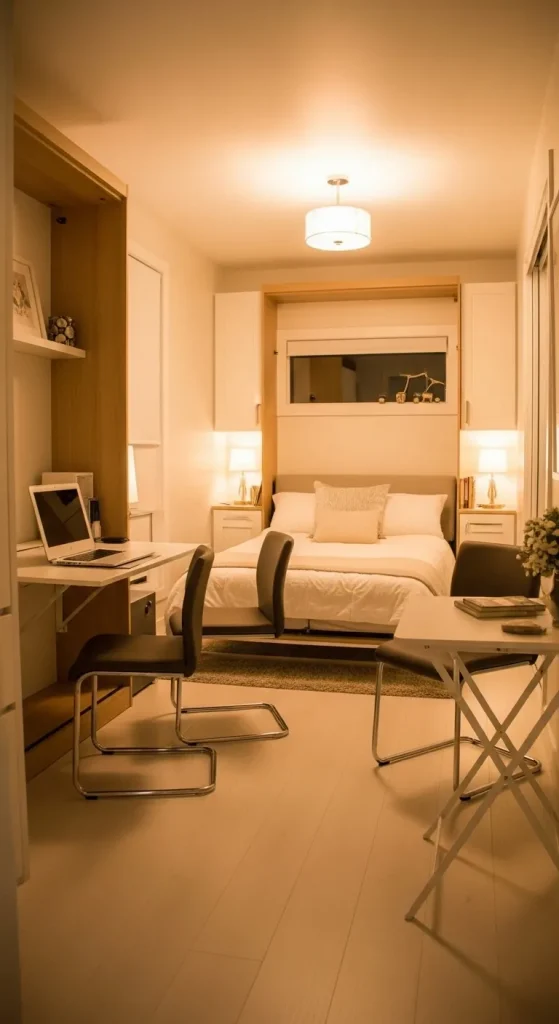  Use Fold-Away Furniture 