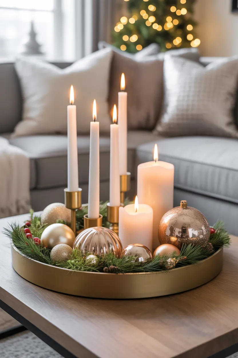 Use a Beautiful Tray as the Base