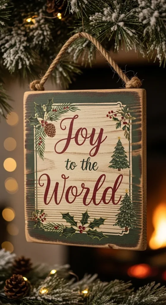 15 Stunning Christmas Wall Hanging Ideas to Instantly Transform Your Home 15 Vintage Christmas Signs