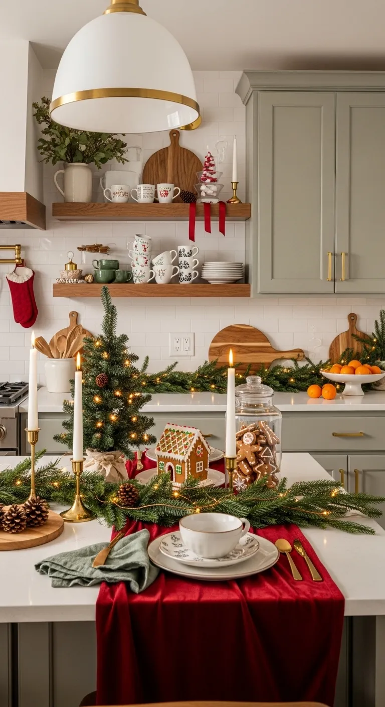 christmas decor for kitchen