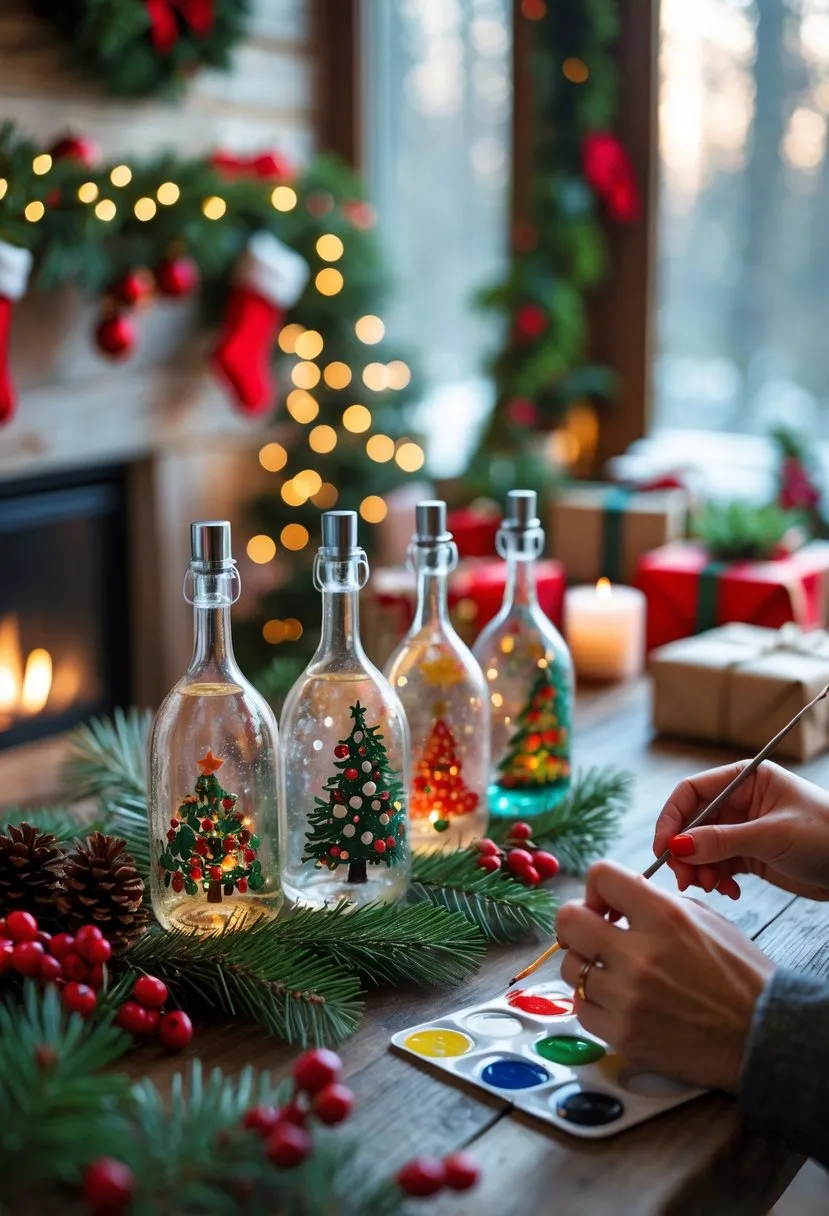 Hand-Painted Wine Dispensers