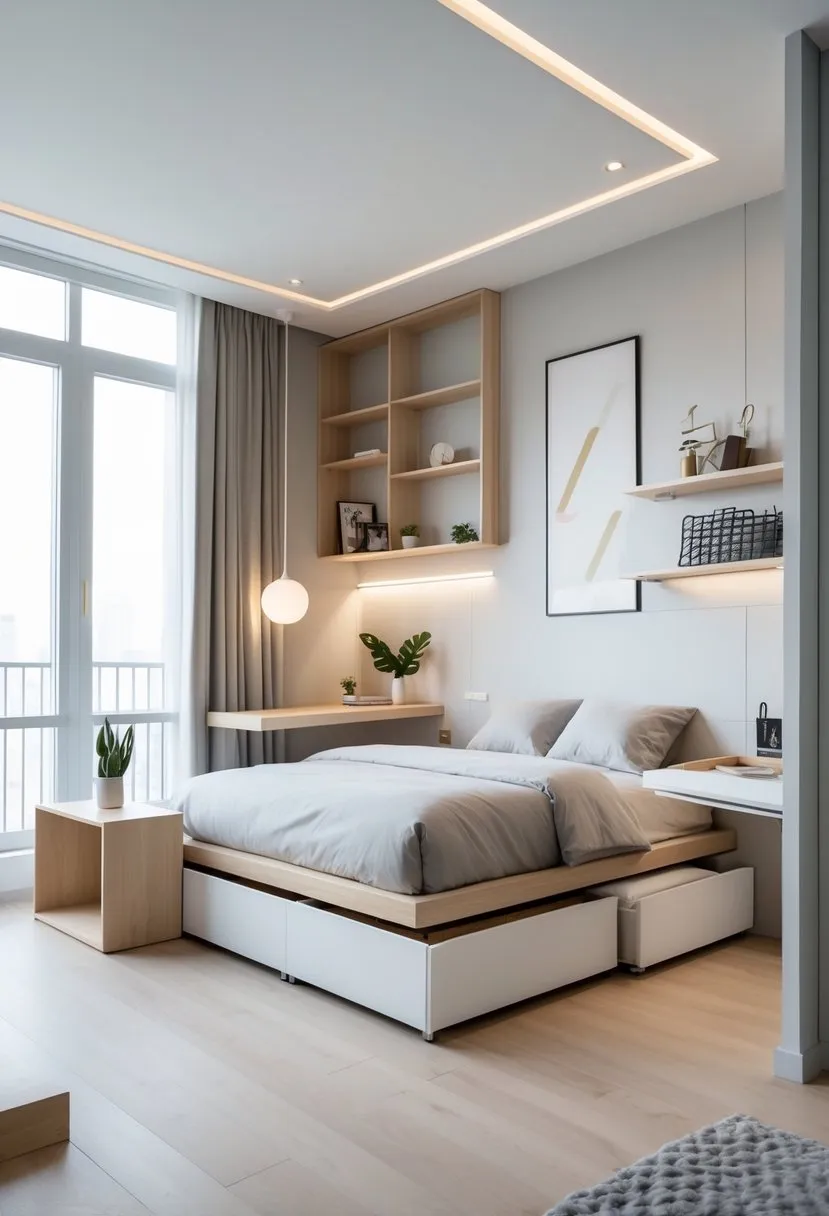  Select multifunctional furniture to optimize space