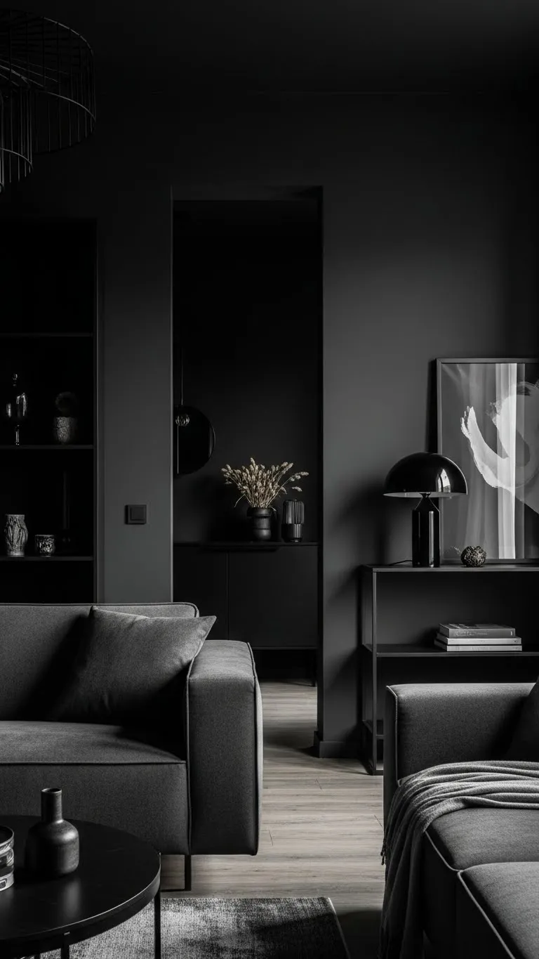 Bold Black & Charcoal Statements