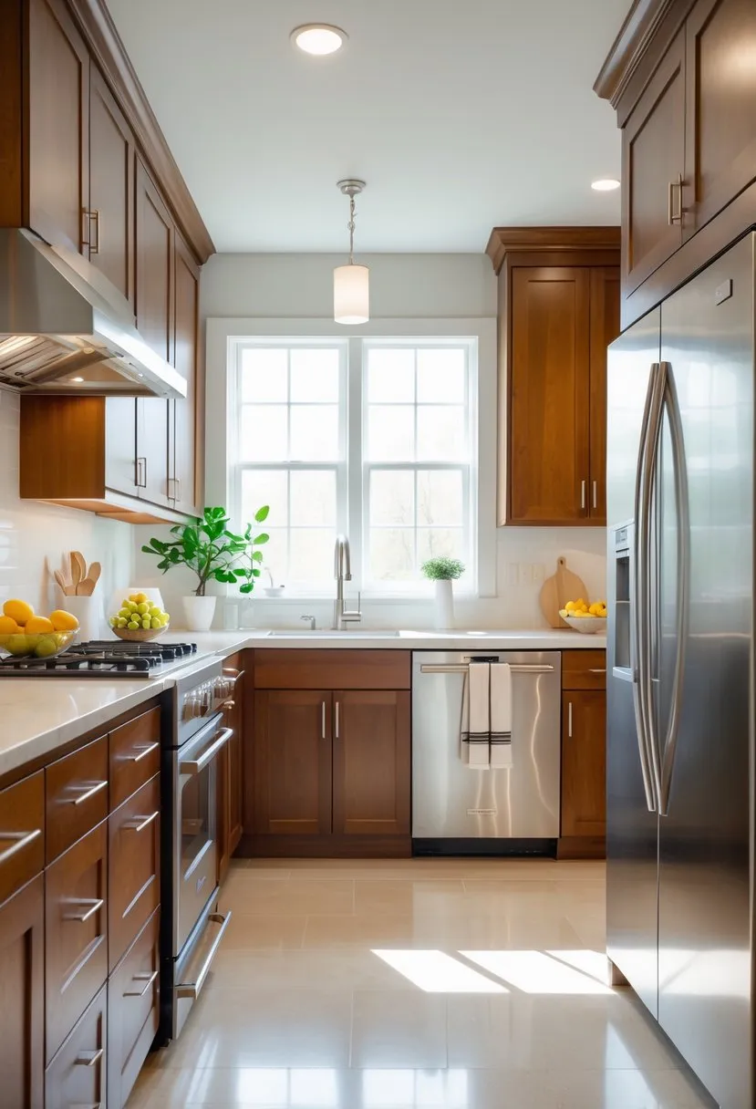 Design Considerations for Brown Kitchen Cabinets