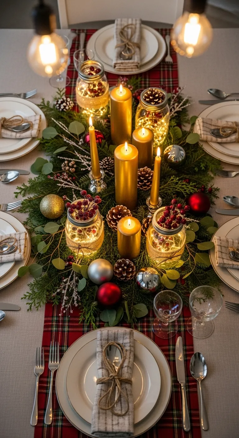 cheap christmas centerpiece