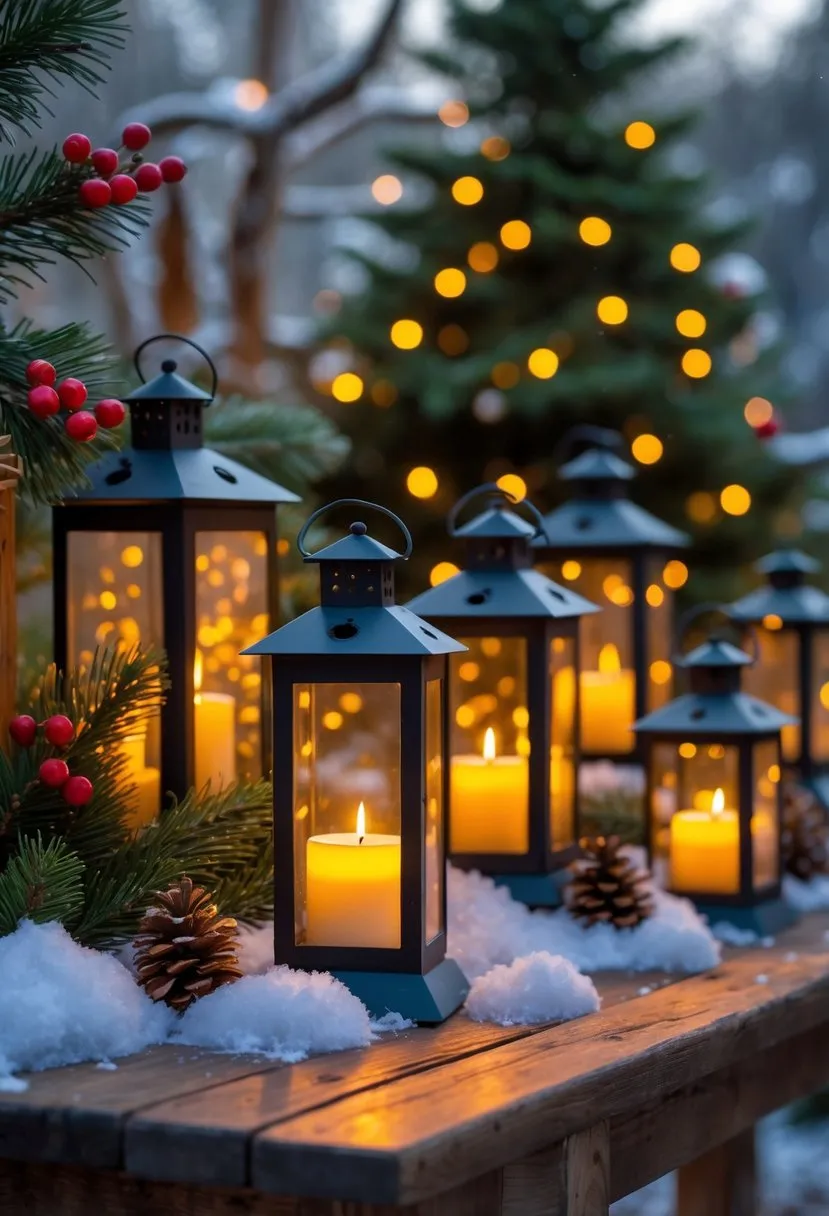 Use battery-operated candles for safety