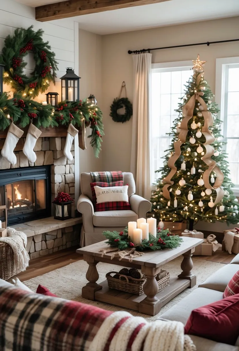  Rustic Farmhouse Christmas Decor