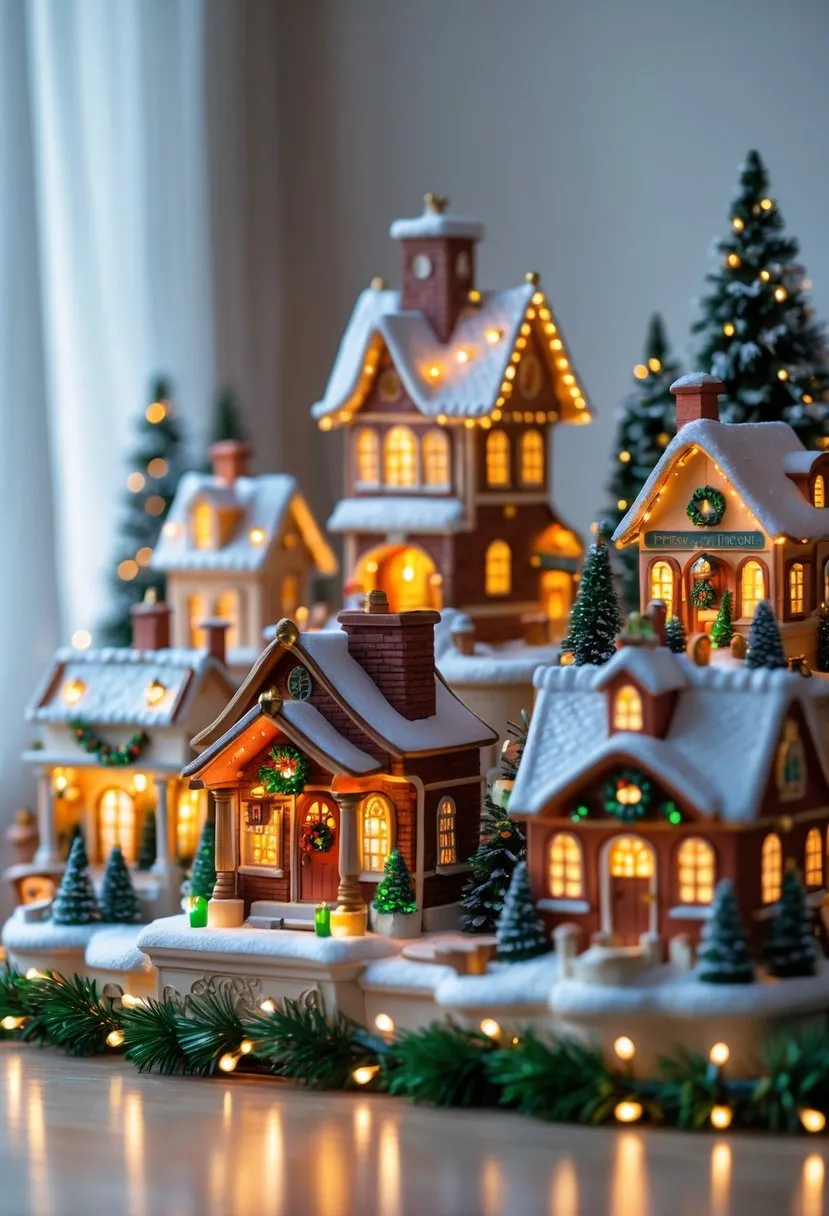  Valery Madelyn 9.4 inches Pre-Lit Musical Christmas Village