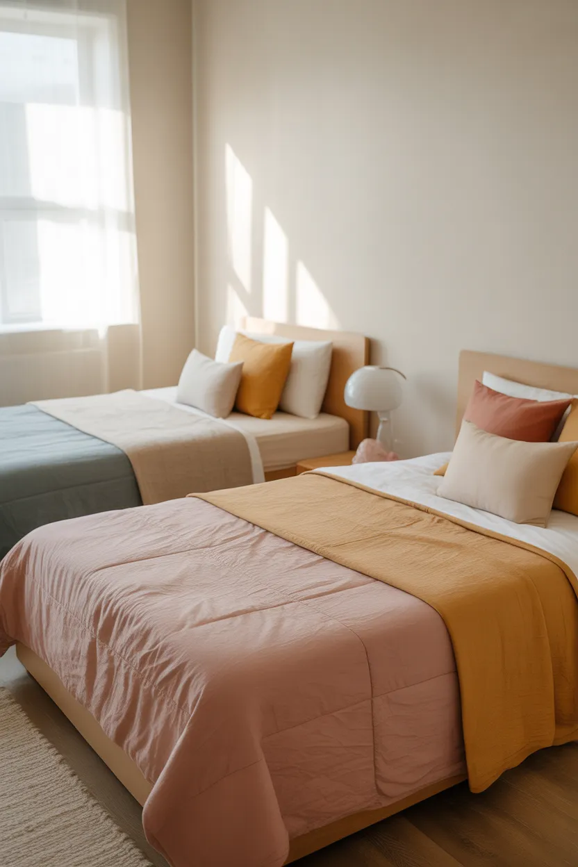 Color-coded bedding sets
