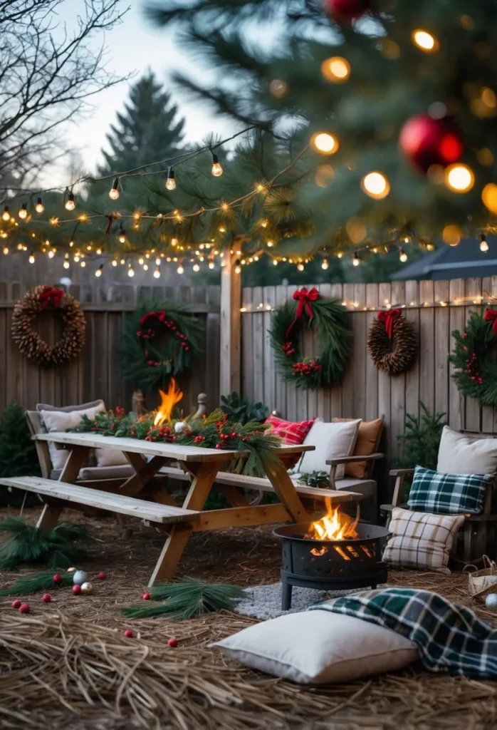 Enhancing Outdoor Spaces With Natural and Festive Touches
