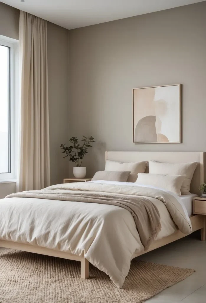 Neutral-toned minimalist decor