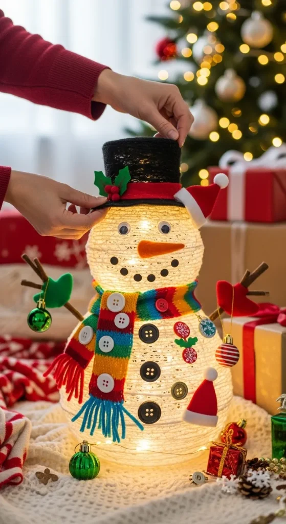 dress up your snowman