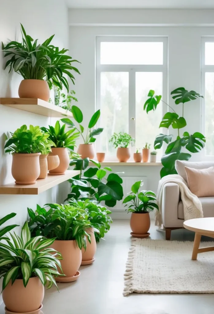 Natural Touches: Plants and Planters
