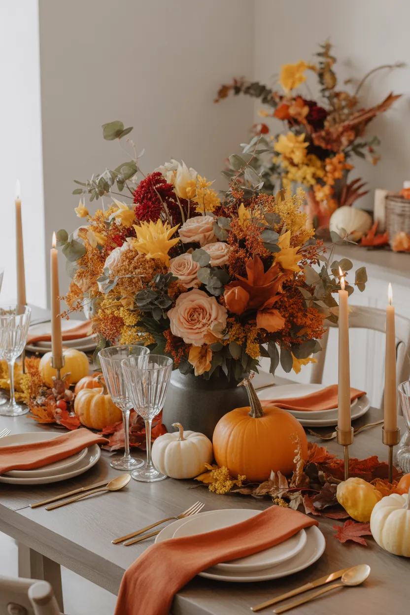 thanksgiving floral arrangements
