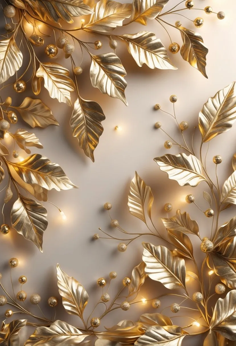 Gold Leaf Garland