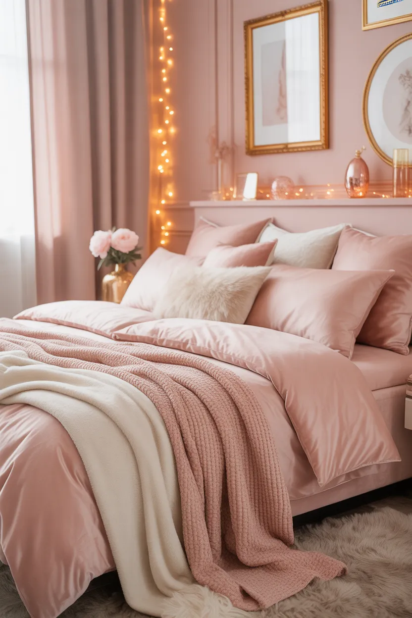  Pink and White Bedroom — Soft Pink Bedroom Ideas for Women