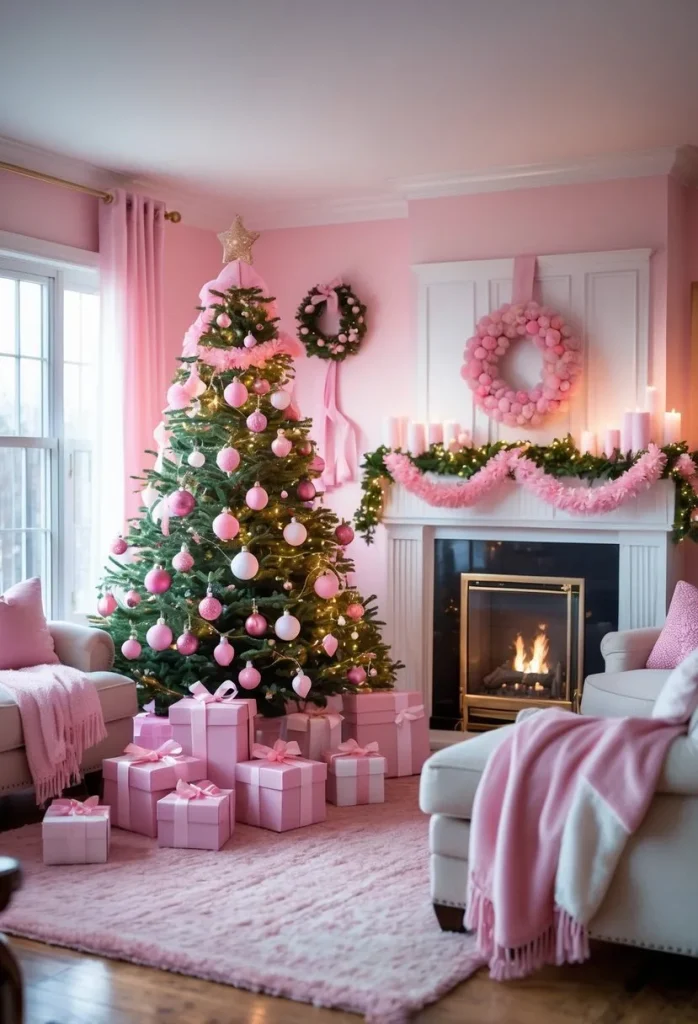 Choosing Your Pink Christmas Theme