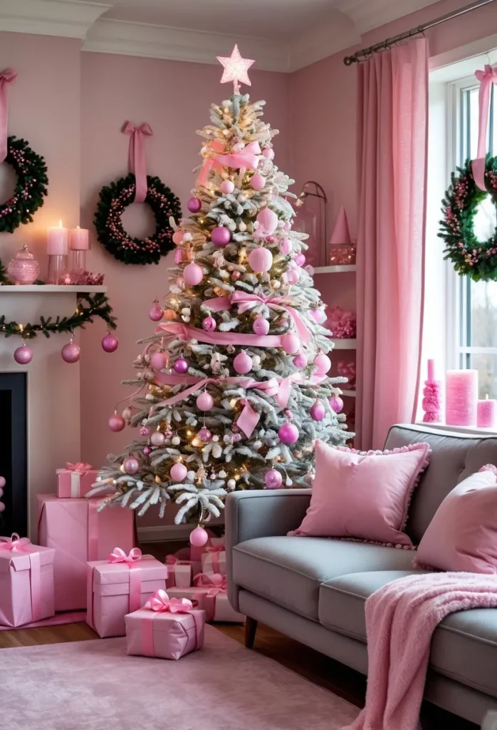 Must-Have Pink Christmas Decorations