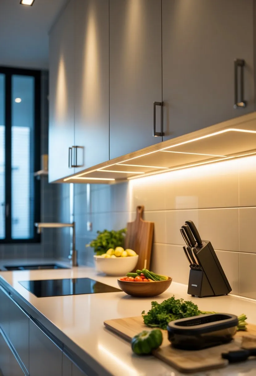 Under-Cabinet Lighting for Visibility