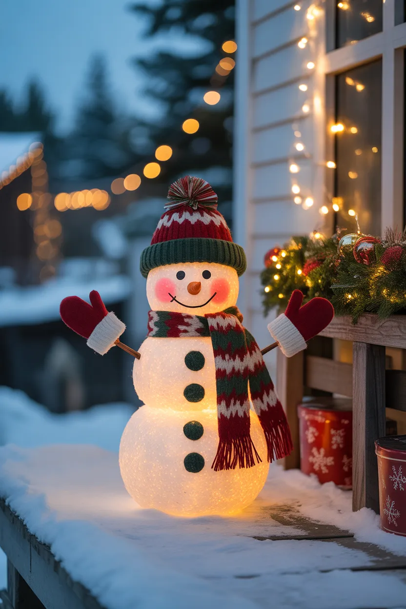 light up snowman