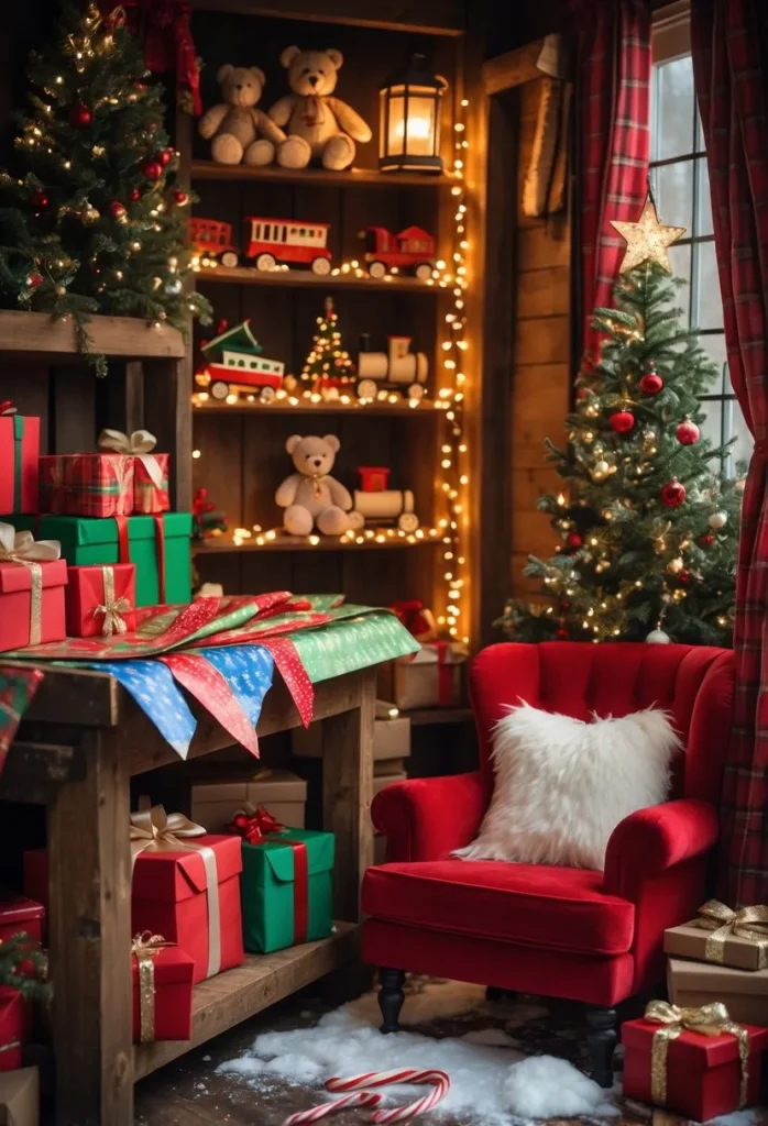 Santa’s Workshop Corner