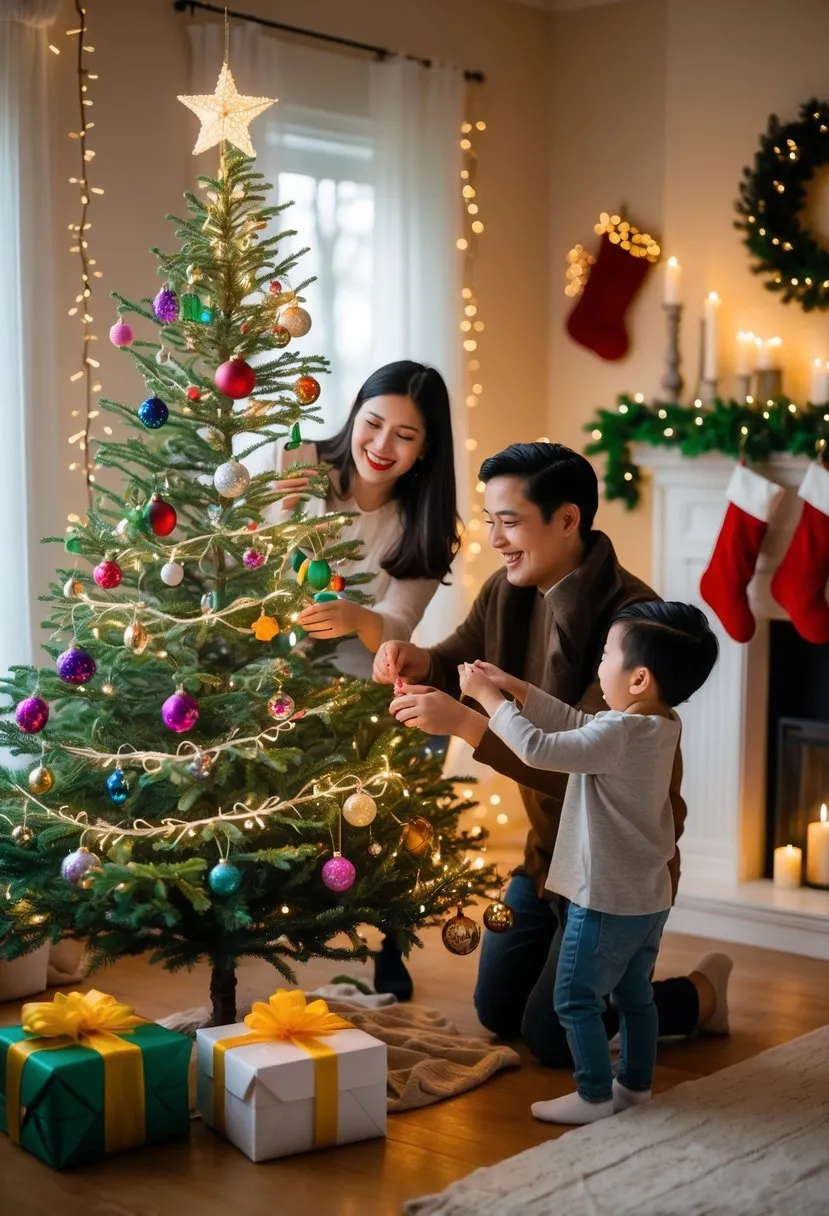 Christmas Tree Decorating