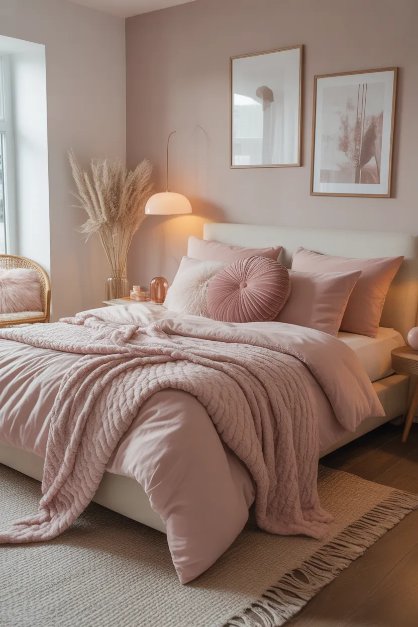  Pink Bedding & Layering — Quick Pink Design Ideas for Bedroom