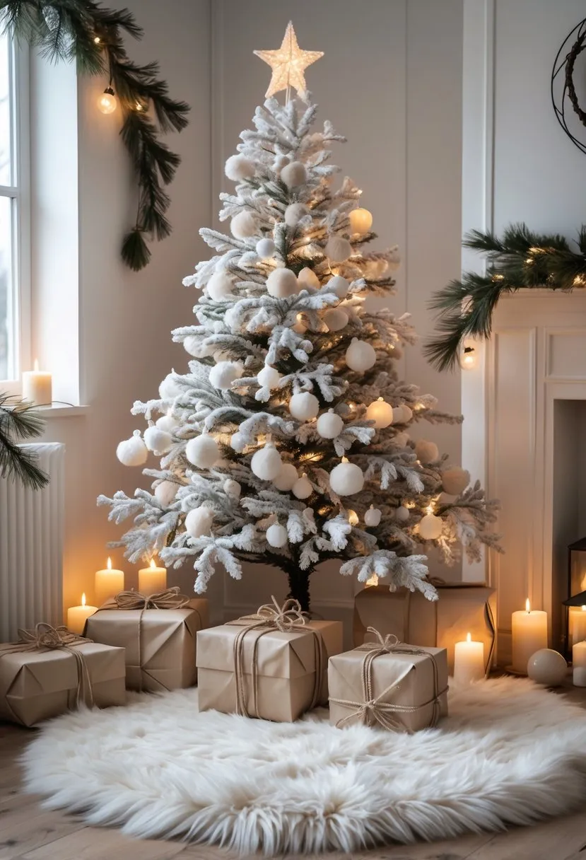 Faux Fur Tree Skirts